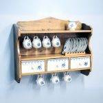 DR2006ชั้นวางของไม้สไตล์วินเทจ รุ่น DR2006KitChen