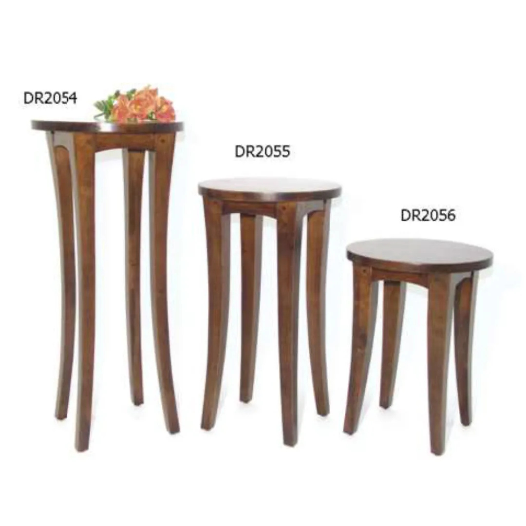 DR2054 DR2054โต๊ะข้างไม้ทรงกลม รุ่น DR2054Accessorie