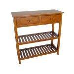 DR7001-1 (3)โต๊ะคอนโซล 2 ลิ้นชักไม้วินเทจ - DR7001-1Bed Room