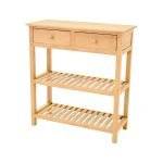 DR7001 (10)โต๊ะคอนโซล 2 ลิ้นชักไม้วินเทจ - DR7001Bed Room