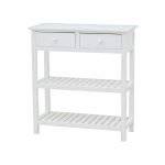 DR7001 (4)โต๊ะคอนโซล 2 ลิ้นชักไม้วินเทจ - DR7001Bed Room