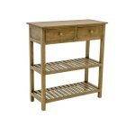 DR7001 (7)โต๊ะคอนโซล 2 ลิ้นชักไม้วินเทจ - DR7001Bed Room