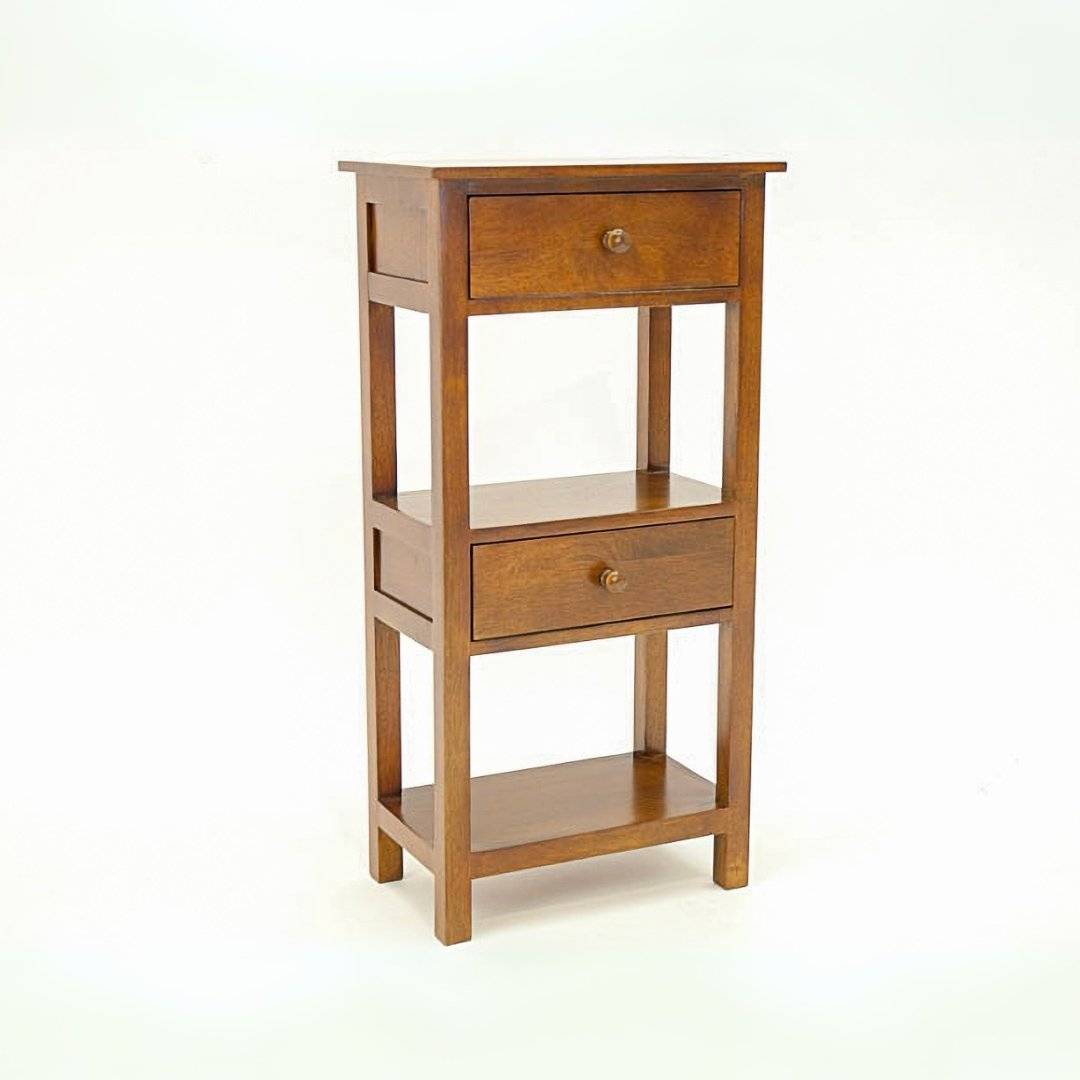 DR7007 (9) DR7007 (9)โต๊ะคอนโซล 2 ลิ้นชักไม้วินเทจ - DR7007Bed Room