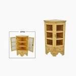 MD8078 (8)ตู้โชว์เข้ามุมไม้ รุ่น MD8078Corner Cabinet