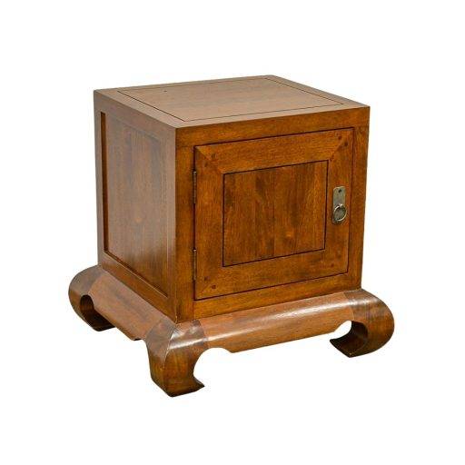 MD8135โต๊ะข้างเตียงไม้ สไตล์โอปิอุม - MD8135Bed Room