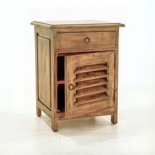 MD8141โต๊ะข้างเตียงไม้ สไตล์เวนิเทียน - MD8141Bed Room