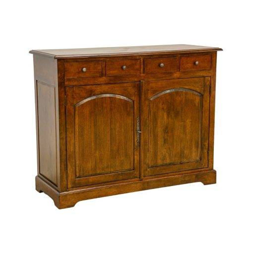 MD8180ตู้โชว์ไม้ 2 บานประตู 5 ลิ้นชัก รุ่น MD8180Cupboard