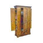 MD8267ตู้เสื้อผ้าไม้แท้ 3 บานประตู 3 ลิ้นชัก รุ่น MD8267Bed Room