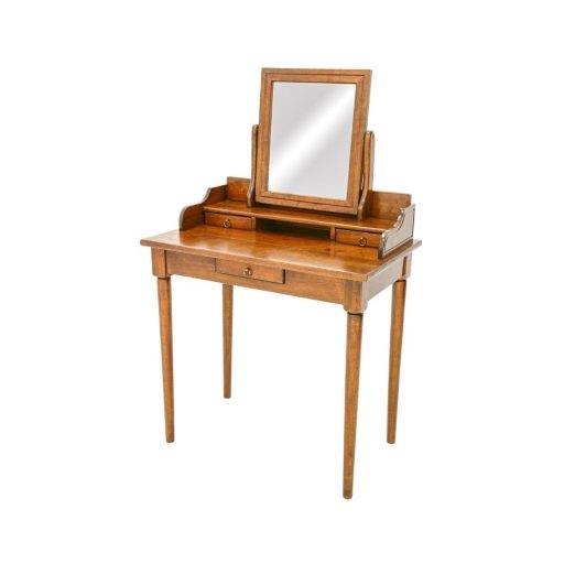 MD8374 (3)โต๊ะเครื่องแป้งไม้สไตล์วินเทจ รุ่น MD8374Desk