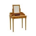 MD8374 (5)โต๊ะเครื่องแป้งไม้สไตล์วินเทจ รุ่น MD8374Desk