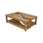 MD8409 (4)โต๊ะไม้เตี้ย 2 ส่วน รุ่น MD8409Living Room