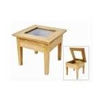 MD8451โต๊ะไม้เตี้ยหน้ากระจกเปิดได้ รุ่น MD8451Living Room