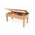 MD8452โต๊ะไม้เตี้ยหน้ากระจกเปิดได้ รุ่น MD8452Living Room