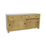 MD8675ตู้เก็บของไม้ 2 ประตู 4 ลิ้นชัก รุ่น MD8675Cupboard