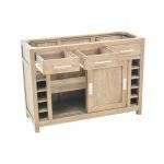 MD8960 (8)ตู้เก็บของกลางห้องครัวไม้สไตล์วินเทจ รุ่น MD8960-1KitChen