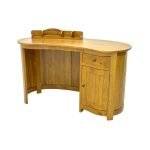 MD9090 (3)โต๊ะทำงานไม้ 1 ลิ้นชัก 1 บานเปิด รุ่น MD9090Desk