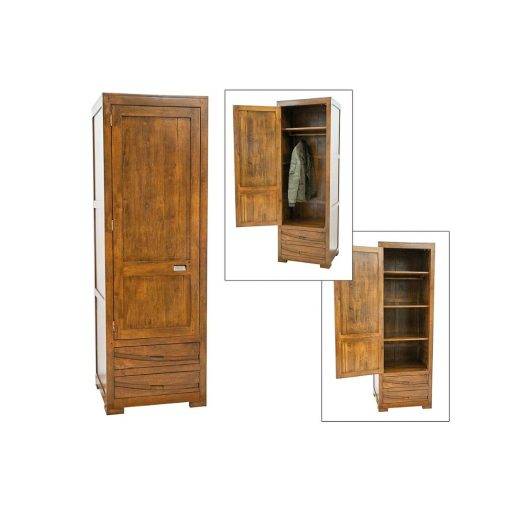 MD9109ตู้เสื้อผ้าไม้ 1 ประตู 2 ลิ้นชัก รุ่น MD9109Bed Room