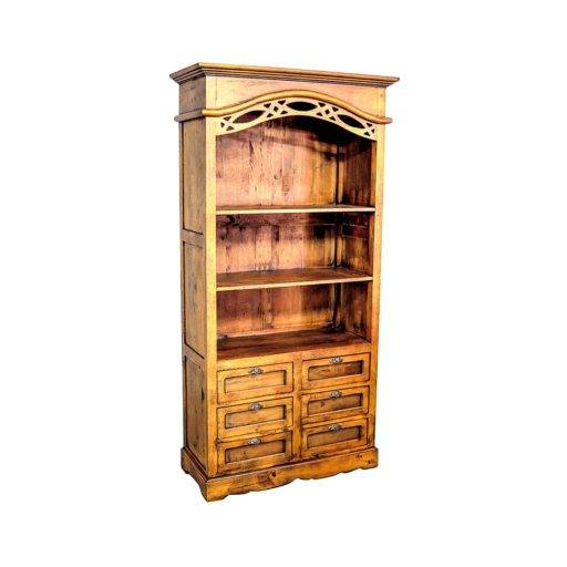 MD8183ชั้นวางหนังสือไม้ 6 ลิ้นชัก รุ่น MD8183Book Shelf