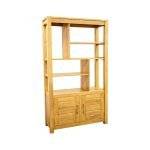 MD9021ชั้นวางหนังสือไม้ 2 บานเปิด รุ่น MD9021Book Shelf
