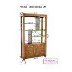 MD9021-22ชั้นวางหนังสือไม้ 2 บานเปิด รุ่น MD9021Book Shelf