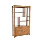 MD9021 (5)ชั้นวางหนังสือไม้ 2 บานเปิด รุ่น MD9021Book Shelf