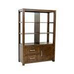 MD9022 (3)ชั้นวางหนังสือไม้ 1 บานเปิด 2 ลิ้นชัก รุ่น MD9022Book Shelf