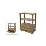 MD9123 (5)ชั้นวางหนังสือไม้ พร้อมลิ้นชัก 4 ช่อง รุ่น MD9123Book Shelf