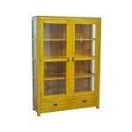 MD9155 (4)ตู้โชว์กระจกไม้สไตล์วินเทจ รุ่น MD9155Book Shelf