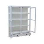 MD9155 (7)ตู้โชว์กระจกไม้สไตล์วินเทจ รุ่น MD9155Book Shelf