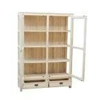 MD9155 (9)ตู้โชว์กระจกไม้สไตล์วินเทจ รุ่น MD9155Book Shelf