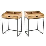 MD7019โต๊ะข้างเตียงไม้ดีไซน์โมเดิร์น รุ่น MD7019Dublin Collection