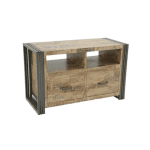 MD7100ตู้วางทีวีไม้สไตล์วินเทจ รุ่น MD7100Glasgow Collection