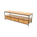 MD7214 (4)ตู้วางทีวีไม้ 3 ลิ้นชัก รุ่น MD7214Liverpool Collection