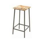 MD7241 (2)เก้าอี้บาร์ไม้โครงเหล็ก รุ่น MD7241Liverpool Collection