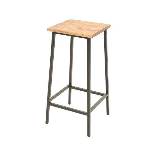 MD7241เก้าอี้บาร์ไม้โครงเหล็ก รุ่น MD7241Liverpool Collection