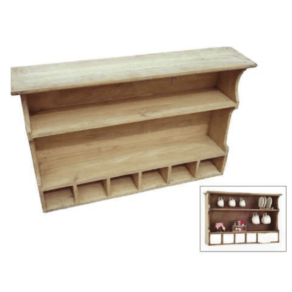 DR2007ชั้นวางของไม้สไตล์วินเทจ รุ่น DR2007KitChen