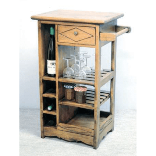 DR2021โต๊ะและชั้นวางของไม้สไตล์วินเทจ รุ่น DR2021KitChen