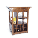 DR2025โต๊ะและชั้นวางของไม้สไตล์วินเทจ รุ่น DR2025KitChen