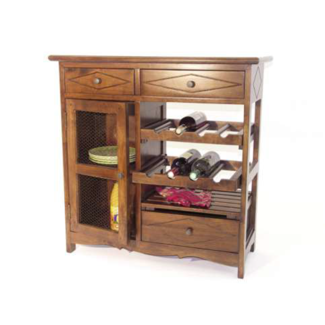 DR2040 DR2040โต๊ะและชั้นวางของไม้สไตล์วินเทจ รุ่น DR2040KitChen