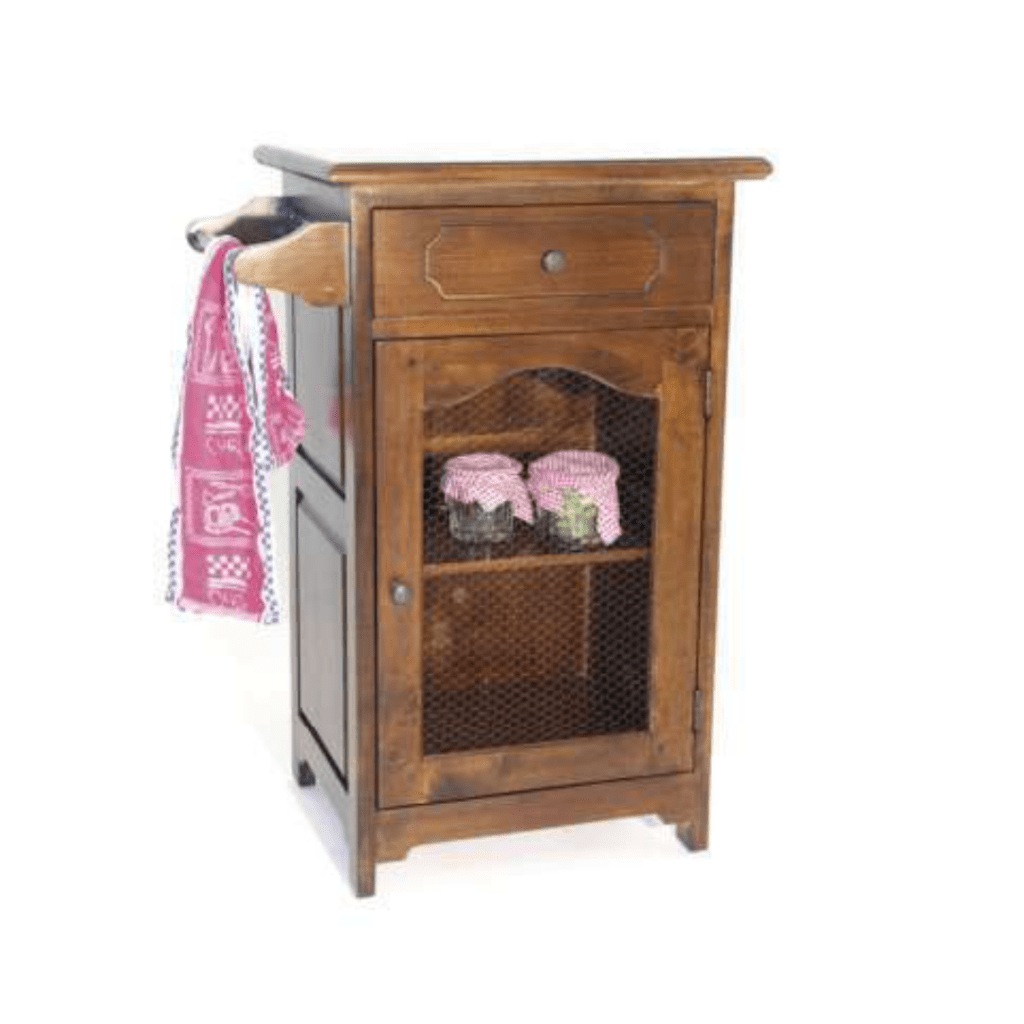 DR2041โต๊ะและชั้นวางของไม้สไตล์วินเทจ รุ่น DR2041KitChen