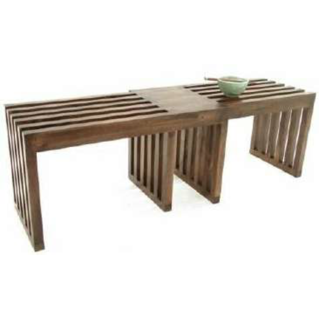 DR2064 1 DR2064 1ม้านั่งไม้ยืดขยายได้ รุ่น DR2064-1Bench