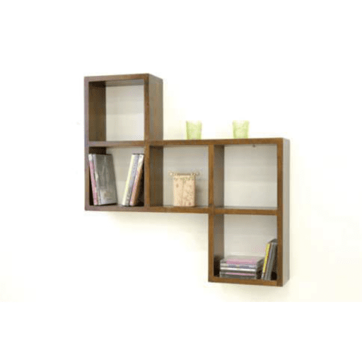 DR2078ชั้นวางของติดผนังไม้ดีไซน์เรขาคณิต รุ่น DR2078Living Room