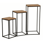 MD7021ชุดโต๊ะวางของไม้สไตล์โมเดิร์น รุ่น MD7021 (Set 3 ชิ้น)Dublin Collection