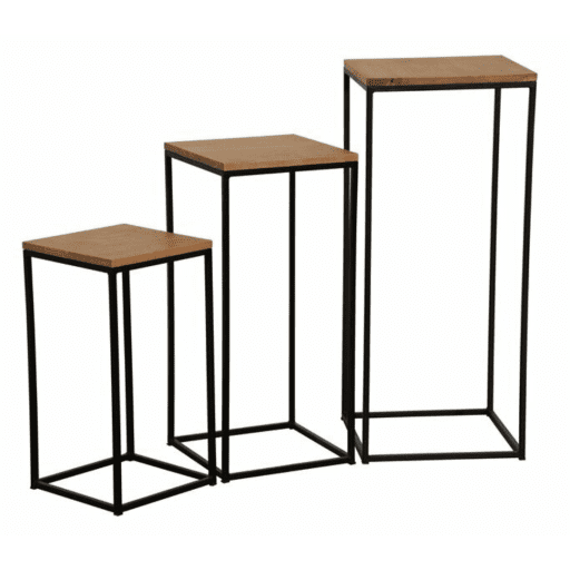 MD7021ชุดโต๊ะวางของไม้สไตล์โมเดิร์น รุ่น MD7021 (Set 3 ชิ้น)Dublin Collection