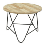 MD7034โต๊ะไม้ทรงกลมเตี้ยดีไซน์โมเดิร์น รุ่น MD7034Dublin Collection