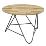 MD7035โต๊ะไม้ทรงกลมเตี้ยดีไซน์โมเดิร์น รุ่น MD7035Dublin Collection