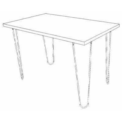 MD7043โต๊ะรับประทานอาหารไม้ดีไซน์โมเดิร์น รุ่น MD7043Dublin Collection