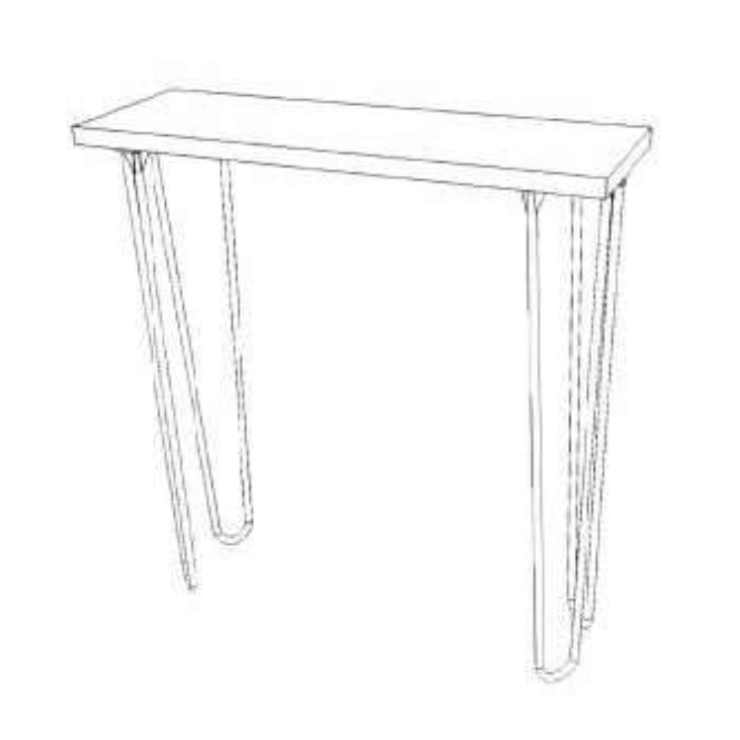 MD7046 MD7046โต๊ะคอนโซลไม้ดีไซน์โมเดิร์น รุ่น MD7046Dublin Collection