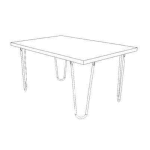 MD7050โต๊ะกาแฟไม้ดีไซน์โมเดิร์น รุ่น MD7050Dublin Collection