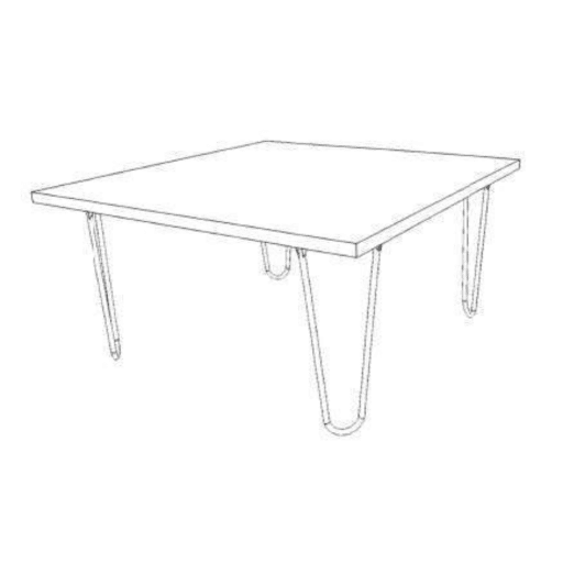 MD7051โต๊ะกาแฟไม้ดีไซน์โมเดิร์น รุ่น MD7051Dublin Collection